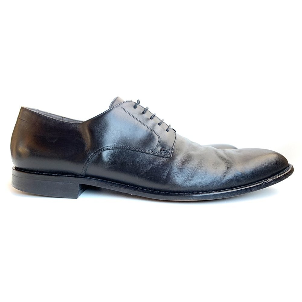 Hugo Boss Italy Mens 12 D Leather Derby Dress Shoe